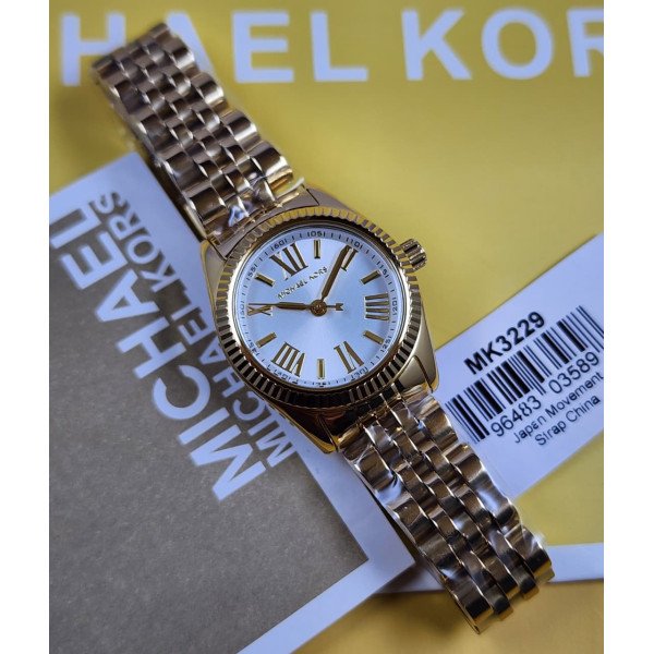 MK Women's Gold-Tone Analog Watch