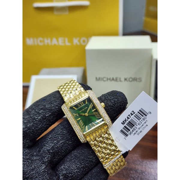 MK Mini Lexington / rectangular crystal watch collection