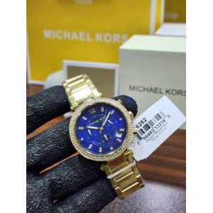 MK Gold-Tone women's Chronograph Watch