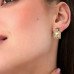 Chanel CC Halo Pearl Square Stud