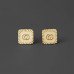 Gucci Sunburst Square Logo Stud