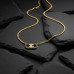 Chanel CC Midnight Crystal Oval Necklace