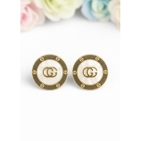 Gucci Interlocking G Pearl Essence Stud